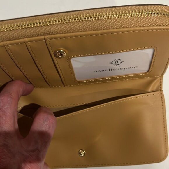 Nanette Lepore Tan Wallet Clutch - Picture 6 of 13
